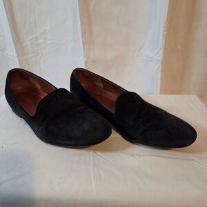 Vionic Women's Classic Black Suede Ballet Flats Size 10